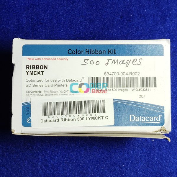 Datacard Colour Ribbon YMCKT 500 images