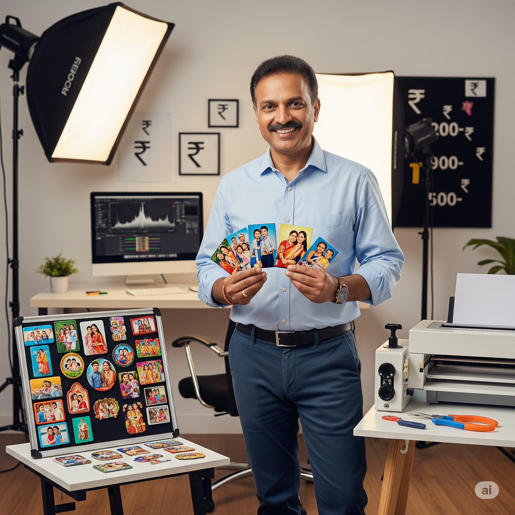 Photo Studio Magnet Business: Complete Guide to Earn ₹800-1200 Daily Revenue 2 Photo Studio Magnet Business